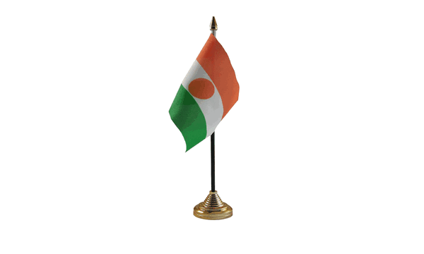 Niger Table Flags